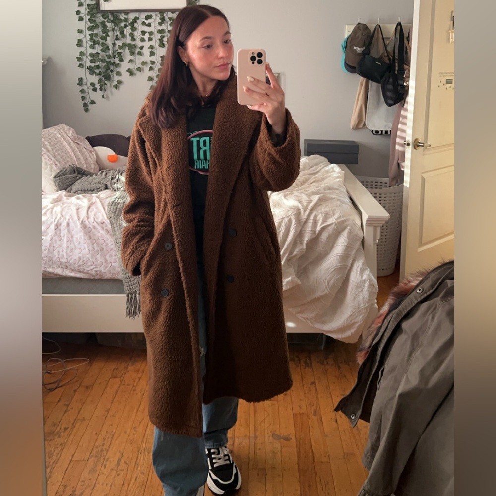 Brown Teddy Coat
